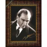 Atatürk Tablosu Çerçeveli - Kızgın Bakan Mustafa Kemal Portresi Siyah/Beyaz ATACRAP01D1 Atatürk Tablosu Çerçeveli - Kızgın Bakan Mustafa Kemal Portresi Siyah/Beyaz ATACRAP01D1