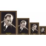 Atatürk Tablosu Çerçeveli - Kızgın Bakan Mustafa Kemal Portresi Siyah/Beyaz ATACRAP01D1 Atatürk Tablosu Çerçeveli - Kızgın Bakan Mustafa Kemal Portresi Siyah/Beyaz ATACRAP01D1