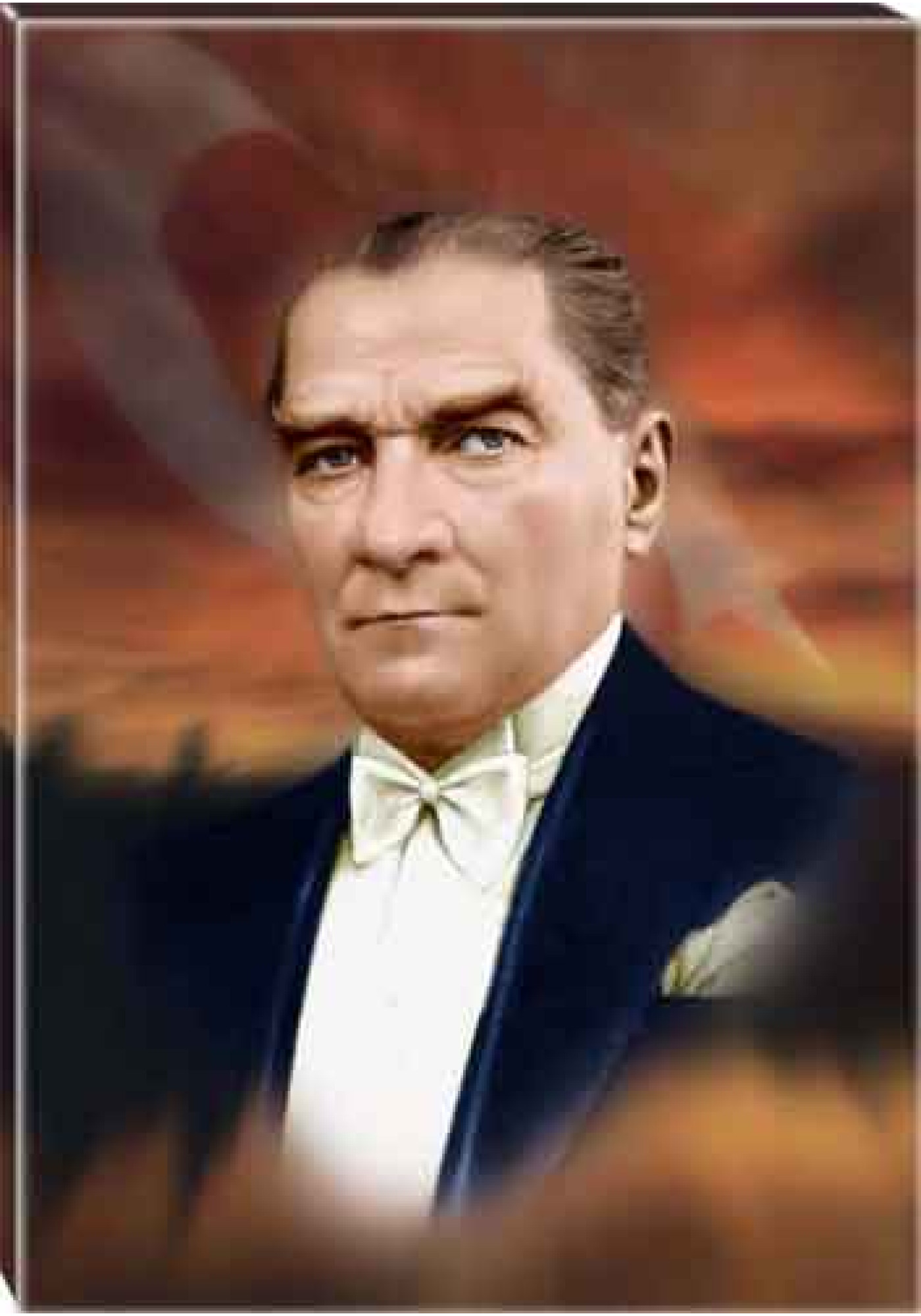 Atatürk Tablosu Kanvas - Şahin Bakışlı ATATRAP08D