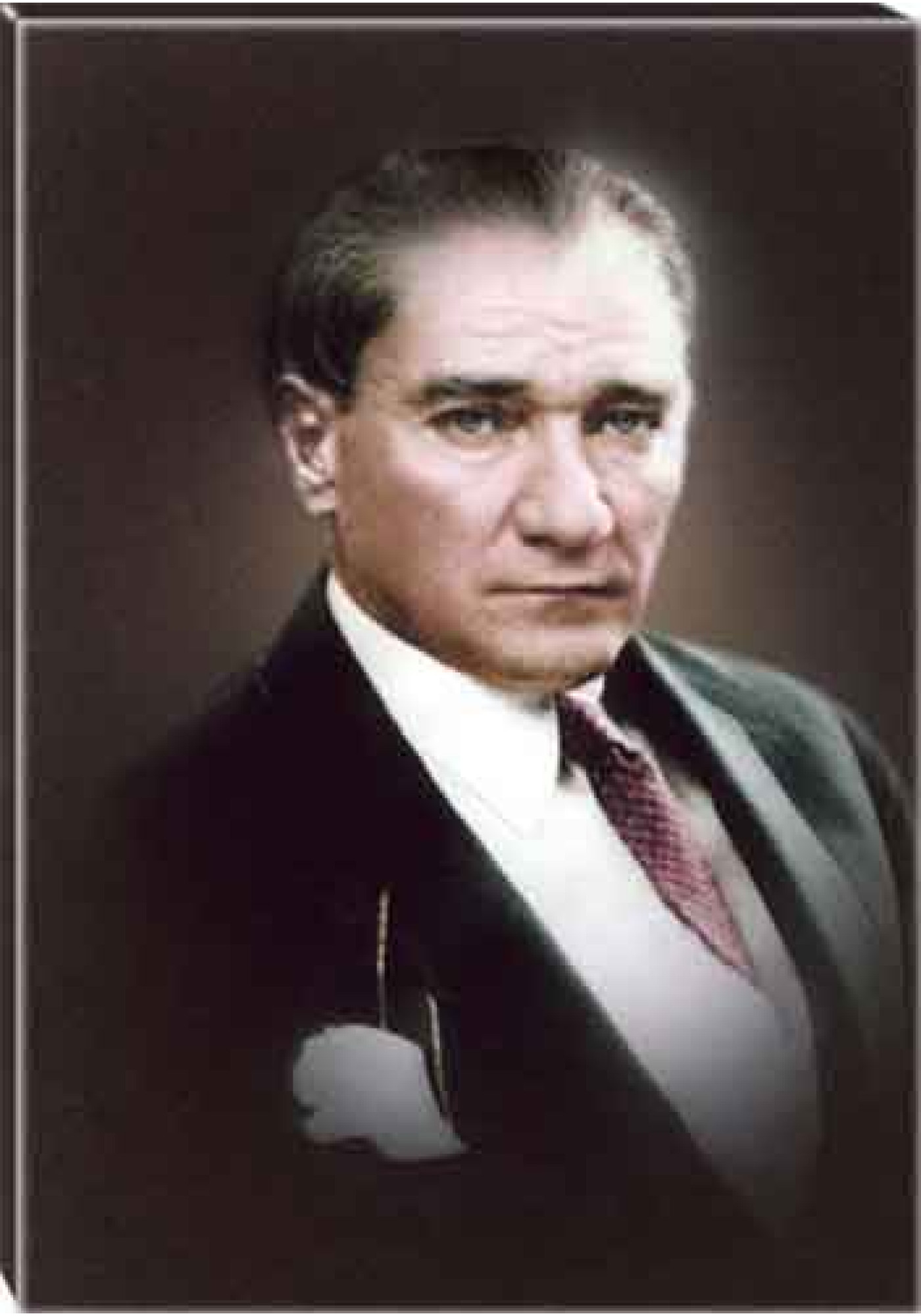 Atatürk Tablosu Kanvas - Suskun ATATRAP14D