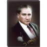 Atatürk Tablosu Kanvas - Suskun Portre ATATRAP15D