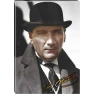 Atatürk Tablosu Kanvas - Melon Şapkalı Portre ATATRAP16D Atatürk Tablosu Kanvas - Melon Şapkalı Portre ATATRAP16D