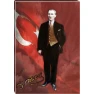 Atatürk Tablosu Kanvas - Ayakta Boydan Bayraklı Tasarım ATATRAP81D