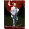 Atatürk Tablosu Kanvas - Ayakta Boydan Elinde Şapkalı Bayraklı Tasarım ATATRAP84D
