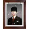Atatürk Duvar Saati Dikdörtgen 37x46 cm - Kalpaklı ATADSDAP10D Atatürk Duvar Saati Dikdörtgen 37x46 cm - Kalpaklı ATADSDAP10D