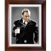 Atatürk Duvar Saati Dikdörtgen 37x46 cm - Rakı Diye İftira Atılan Ayran İçen ATADSDAP43D Atatürk Duvar Saati Dikdörtgen 37x46 cm - Rakı Diye İftira Atılan Ayran İçen ATADSDAP43D
