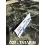 Masa Üstü Rezerve Yazısı Tasarım Table Tent 30lu Paket 13x4,5cm MUGRZ02TS