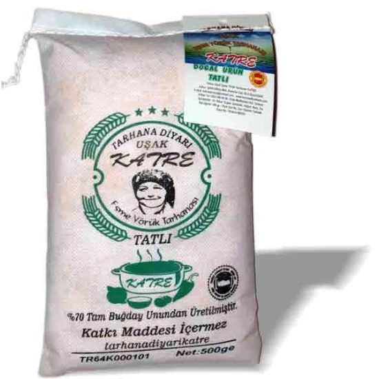 Katre Tarhana Uşak Eşme Yörük Tarhanası Katkısız Doğal Ev Tarhanası Acısız 500 Gr GIDKTD01TAR
