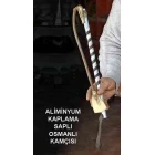 At Kamçısı - Osmanlı Dönemi Çerkez Kamçısı - 100% El Yapımı Gerçek Deri ELSKM01OS