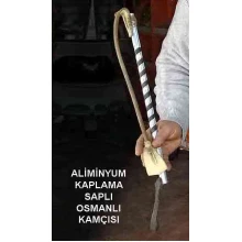 Osmanlı Kamçısı - Çerkez Kamçısı - Rahvan Kamçı - 100% El Yapımı Gerçek Deri ELSKM01OS