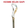 At kamçısı - Binicilik Jokey Kamçısı - 100% El Yapımı Gerçek Deri 70 cm ELSKM02JK
