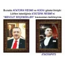 Atatürk Tablosu Çerçeveli - Erdoğan ve Atatürk Makam Odası İkili Set AKPCR21R2D