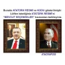 Atatürk Tablosu Çerçeveli - Erdoğan ve Atatürk Makam Odası İkili Set AKPCR21R2D