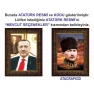 Atatürk Tablosu Çerçeveli - Erdoğan ve Atatürk Makam Odası İkili Set AKPCR21R2D