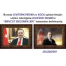 Atatürk Tablosu Çerçeveli - Erdoğan ve Atatürk Makam Odası İkili Set AKPCR21R2Y
