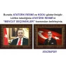 Atatürk Tablosu Çerçeveli - Erdoğan ve Atatürk Makam Odası İkili Set AKPCR21R2Y