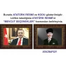 Atatürk Tablosu Çerçeveli - Erdoğan ve Atatürk Makam Odası İkili Set AKPCR21R2Y