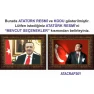 Atatürk Tablosu Çerçeveli - Erdoğan ve Atatürk Makam Odası İkili Set AKPCR21R2Y