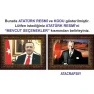 Atatürk Tablosu Çerçeveli - Erdoğan ve Atatürk Makam Odası İkili Set AKPCR21R2Y