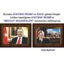 Atatürk Tablosu Çerçeveli - Erdoğan ve Atatürk Makam Odası İkili Set AKPCR21R2Y
