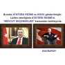 Atatürk Tablosu Çerçeveli - Erdoğan ve Atatürk Makam Odası İkili Set AKPCR21R2Y