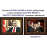 Atatürk Tablosu Çerçeveli - Erdoğan ve Atatürk Makam Odası İkili Set AKPCR21R2Y