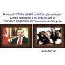 Atatürk Tablosu Çerçeveli - Erdoğan ve Atatürk Makam Odası İkili Set AKPCR21R2Y