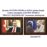 Atatürk Tablosu Çerçeveli - Erdoğan ve Atatürk Makam Odası İkili Set AKPCR21R2Y