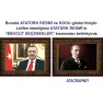 Atatürk Tablosu Çerçeveli - Erdoğan ve Atatürk Makam Odası İkili Set AKPCR21R2Y