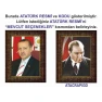 Atatürk Tablosu Çerçeveli - Erdoğan ve Atatürk Makam Odası İkili Set AKPCR22R2D