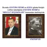 Atatürk Tablosu Çerçeveli - Erdoğan ve Atatürk Makam Odası İkili Set AKPCR22R2D
