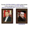 Atatürk Tablosu Çerçeveli - Erdoğan ve Atatürk Makam Odası İkili Set AKPCR22R2D