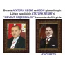 Atatürk Tablosu Çerçeveli - Erdoğan ve Atatürk Makam Odası İkili Set AKPCR22R2D