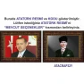 Atatürk Tablosu Çerçeveli - Erdoğan ve Atatürk Makam Odası İkili Set AKPCR22R2Y