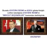 Atatürk Tablosu Çerçeveli - Erdoğan ve Atatürk Makam Odası İkili Set AKPCR22R2Y