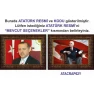 Atatürk Tablosu Çerçeveli - Erdoğan ve Atatürk Makam Odası İkili Set AKPCR22R2Y