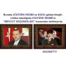 Atatürk Tablosu Çerçeveli - Erdoğan ve Atatürk Makam Odası İkili Set AKPCR22R2Y