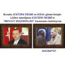 Atatürk Tablosu Çerçeveli - Erdoğan ve Atatürk Makam Odası İkili Set AKPCR22R2Y