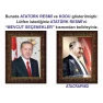 Atatürk Tablosu Çerçeveli - Erdoğan ve Atatürk Makam Odası İkili Set AKPCR23R2D