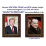 Atatürk Tablosu Çerçeveli - Erdoğan ve Atatürk Makam Odası İkili Set AKPCR23R2D