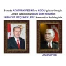 Atatürk Tablosu Çerçeveli - Erdoğan ve Atatürk Makam Odası İkili Set AKPCR23R2D