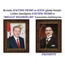 Atatürk Tablosu Çerçeveli - Erdoğan ve Atatürk Makam Odası İkili Set AKPCR23R2D