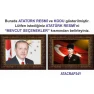 Atatürk Tablosu Çerçeveli - Erdoğan ve Atatürk Makam Odası İkili Set AKPCR23R2Y Atatürk Tablosu Çerçeveli - Erdoğan ve Atatürk Makam Odası İkili Set AKPCR23R2Y