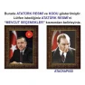 Atatürk Tablosu Çerçeveli - Erdoğan ve Atatürk Makam Odası İkili Set AKPCR24R2D