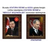 Atatürk Tablosu Çerçeveli - Erdoğan ve Atatürk Makam Odası İkili Set AKPCR24R2D