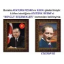 Atatürk Tablosu Çerçeveli - Erdoğan ve Atatürk Makam Odası İkili Set AKPCR24R2D