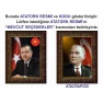 Atatürk Tablosu Çerçeveli - Erdoğan ve Atatürk Makam Odası İkili Set AKPCR24R2D
