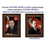 Atatürk Tablosu Çerçeveli - Erdoğan ve Atatürk Makam Odası İkili Set AKPCR24R2D