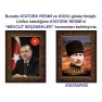Atatürk Tablosu Çerçeveli - Erdoğan ve Atatürk Makam Odası İkili Set AKPCR24R2D