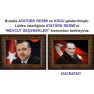 Akp Resim Cumhurbaşkanı Erdoğan ve Atatürk Resmi Çerçeveli İkili Set Akpcr24r2y